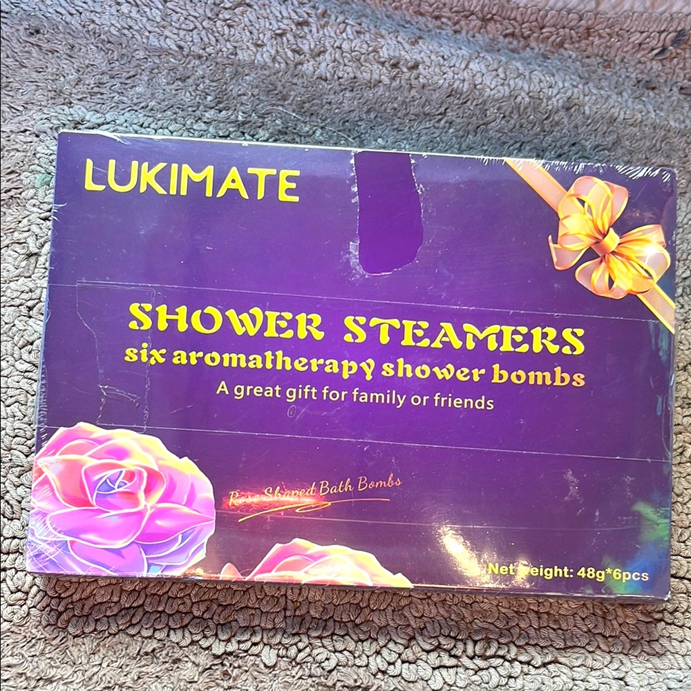 Lukimate Aromatherapy Rose Shaped Shower Steamers - Picture 1 of 4